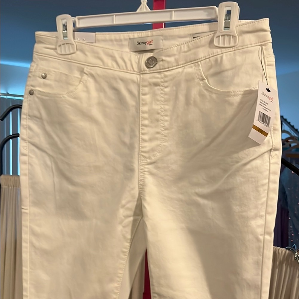 Skinnygirl White Skinny Jeans Modern Fit